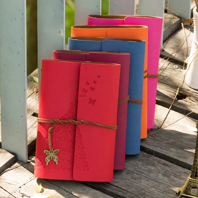 

New Travelers Notebook Diary Notepad Vintage Literature Pu A6 A5 Leather Note Book Stationery Gift Traveler Journal Planners