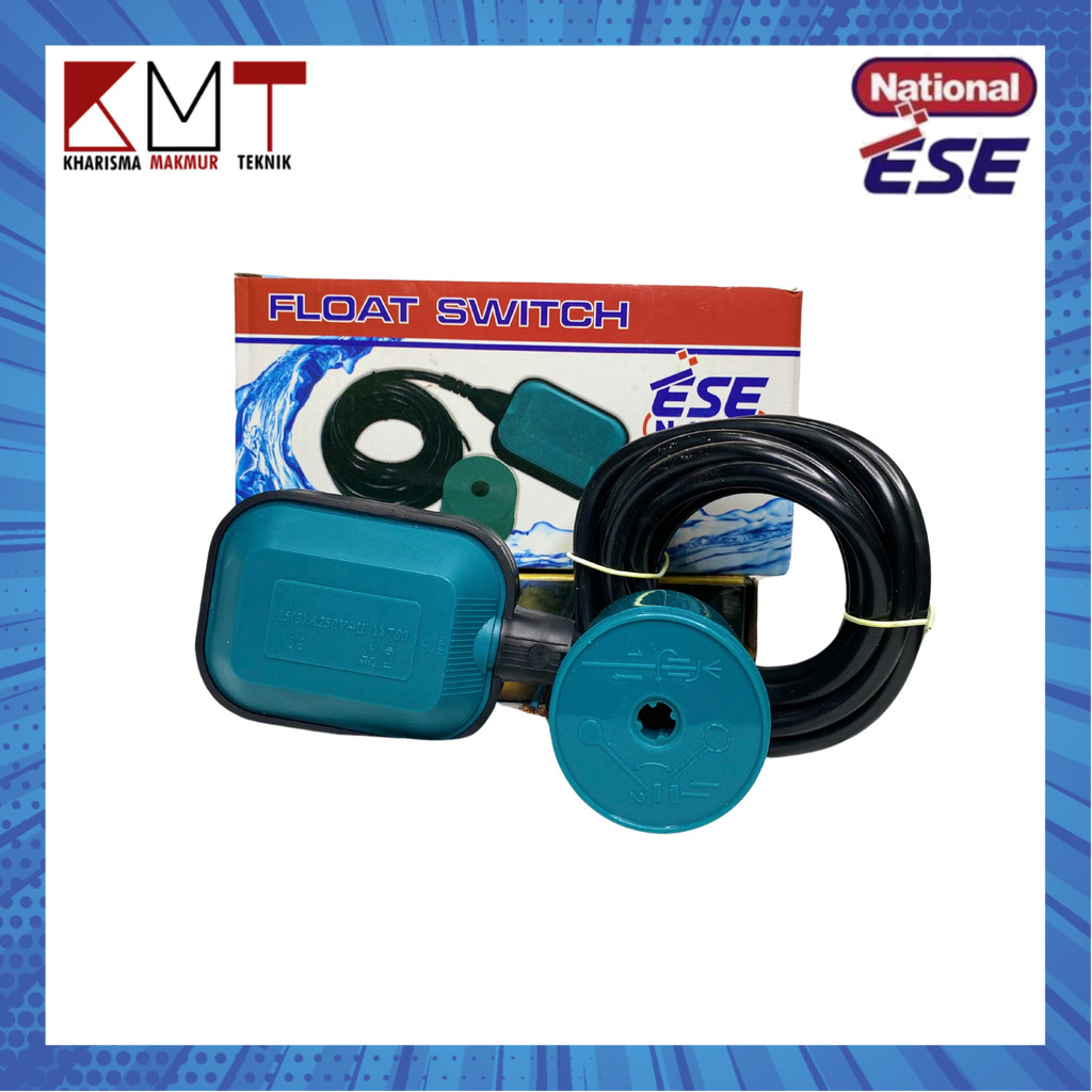 FLOAT SWITCH / OTOMATIS POMPA CELUP 5 METER ESE NATIONAL