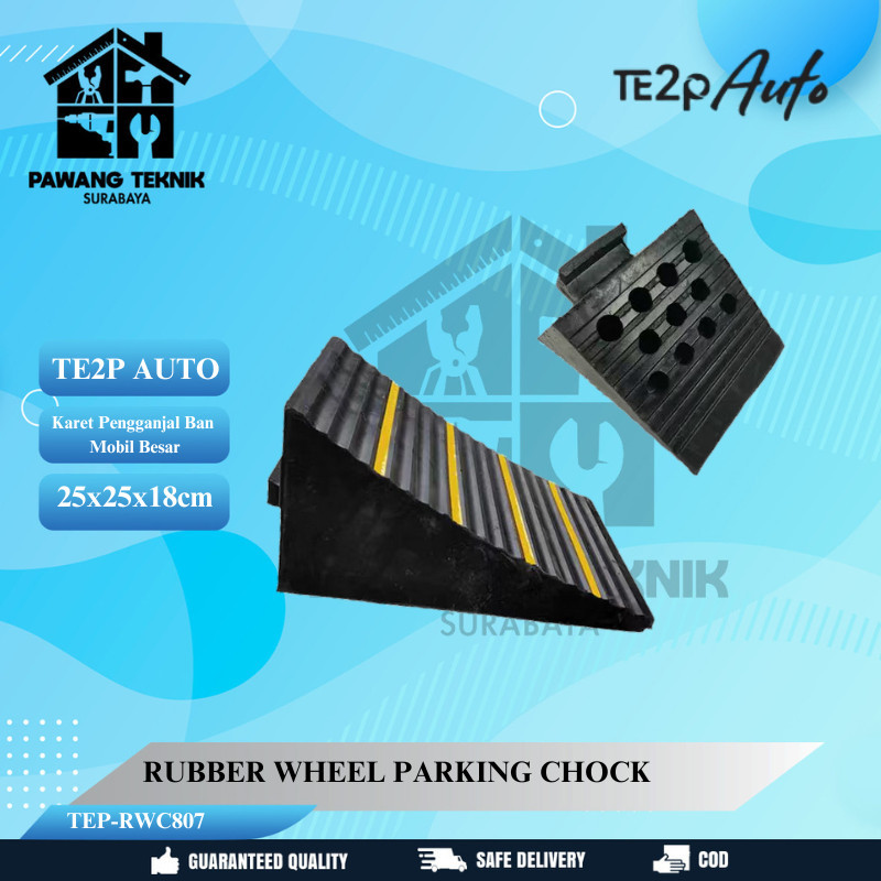 Ganjalan Ban Mobil Truck - Karet Pengganjal Ban Mobil Besar - Karet Pengganjal Parkir Ban Ganjal Rod