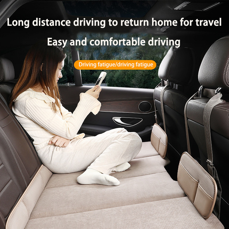 Car Camping Mattress Portable Camping Bed Car Rear Seat Travel Camping Mattress for Sleeping Automot