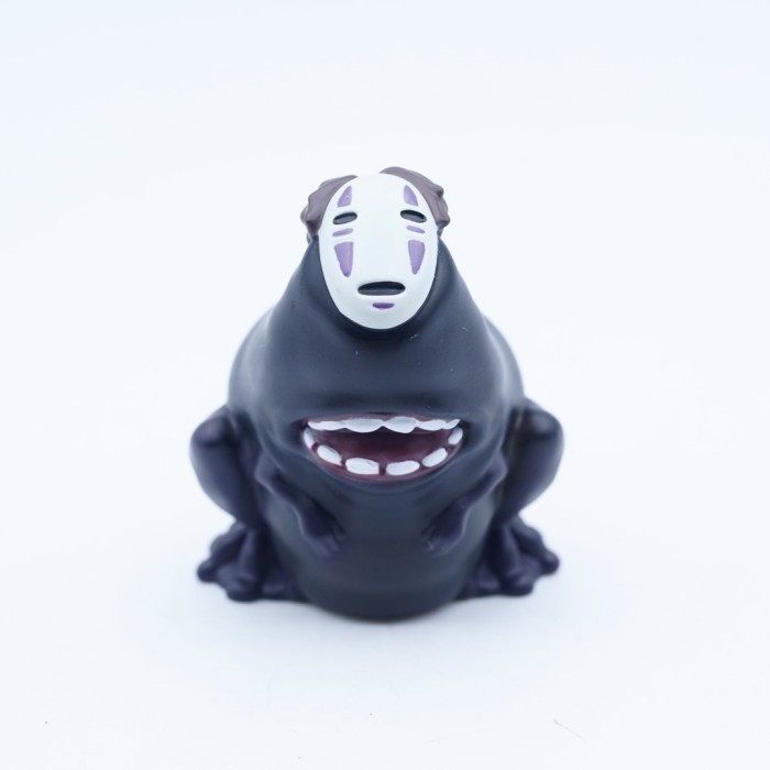 Spirited Away Kaonashi Ghost No Face Sit Studio Ghibli Finger Puppet Mainan Jari | SKU 3.015.0332