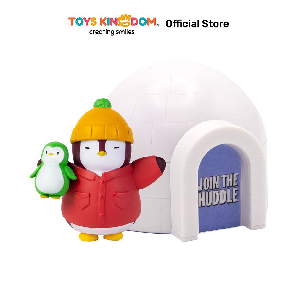 Toys Kingdom Pudgy Penguins Figure Nft Igloo Collectible S1 Random Toys Kids Toy Minifigure Mainan K