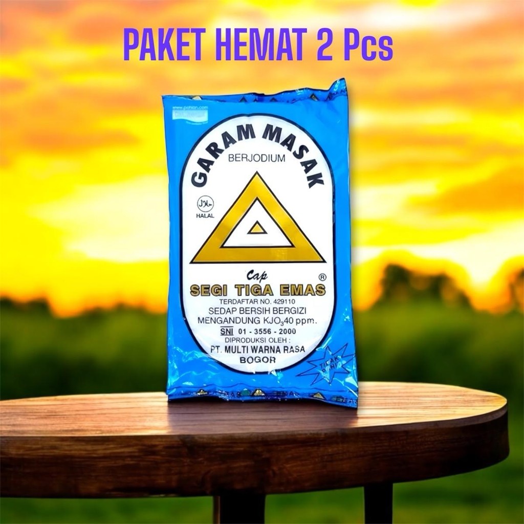 

Paket Hemat 2 Pcs Garam Dapur Beryodium Salt Himalaya