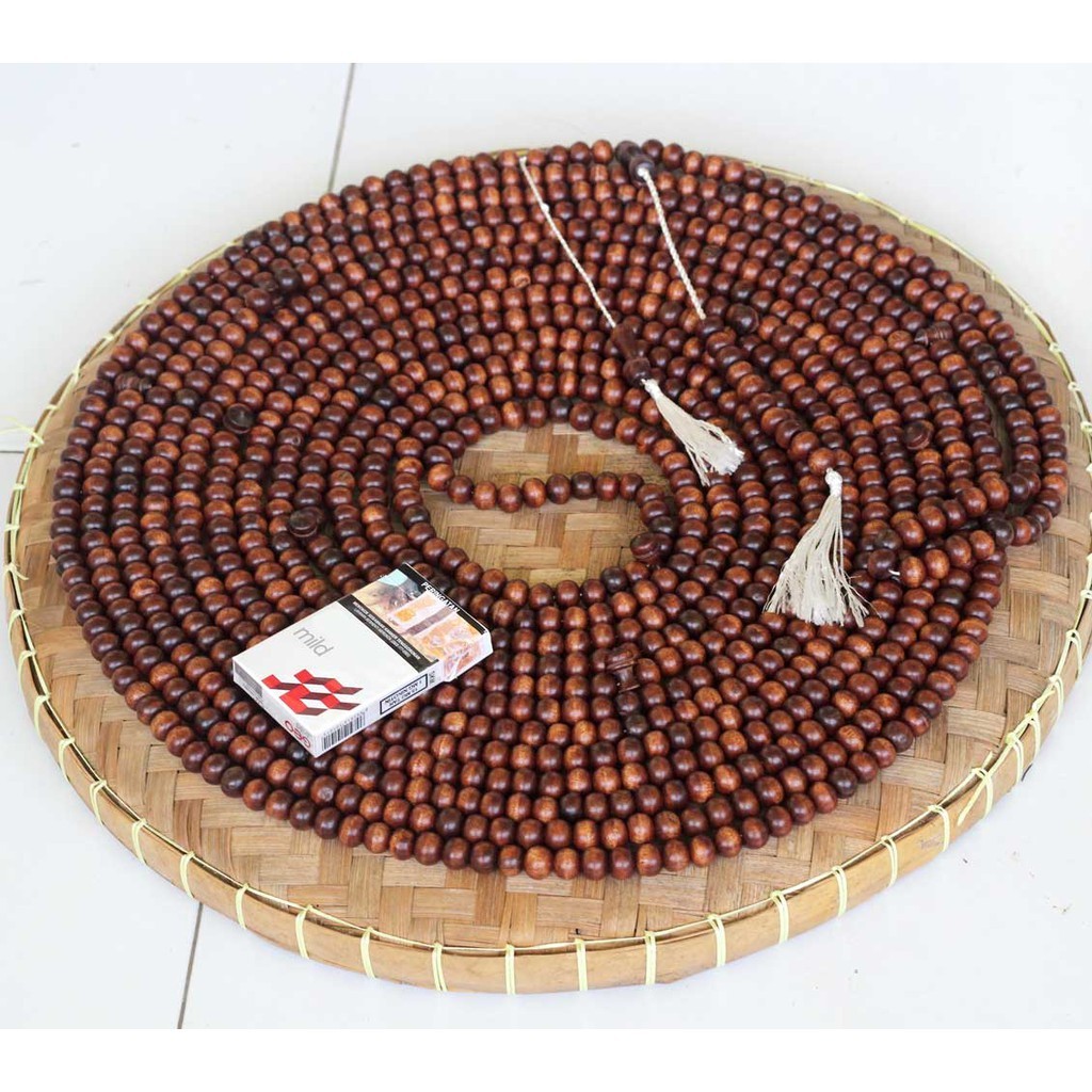 MAKRIFATBUSINESS Tasbih  Besar 12 mm - Tasbih 1000 Butir Kayu setigi - Tasbih Seribu Butir -  Tasbih