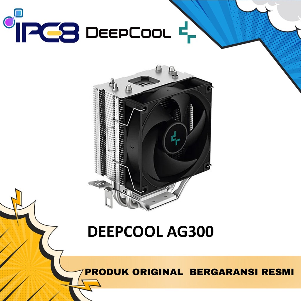 DEEPCOOL CPU COOLER AG300 | CPU AIR COOLER FAN