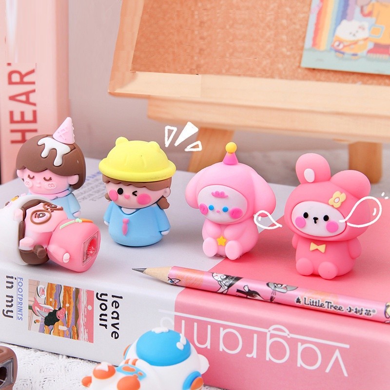 

⭐JOJU⭐ RAUTAN KARAKTER KARTUN LUCU / PENGSERUT PENSIL LUCU IMUT / SHARPENER FOR PENCIL