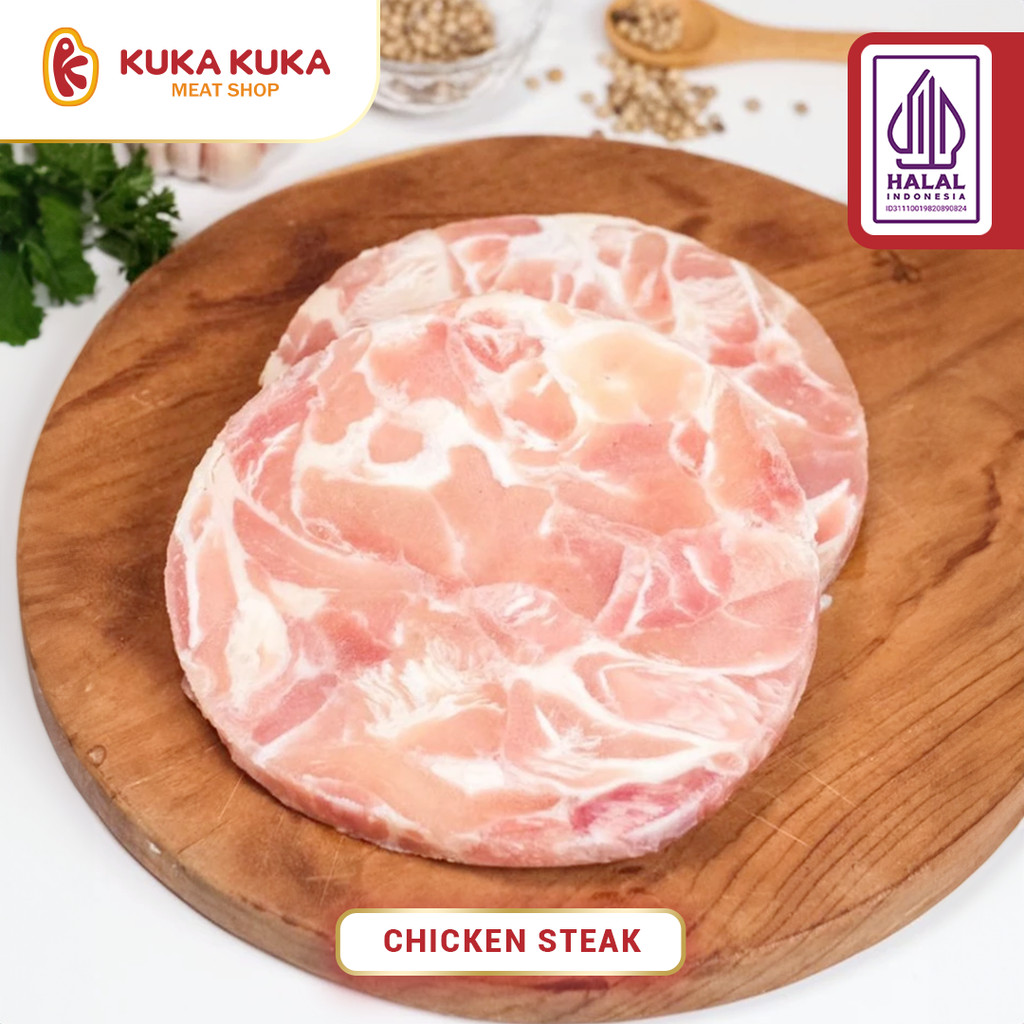 

NEW! Daging Ayam Steak / Chicken Steak Premium 200gr Siap Grill
