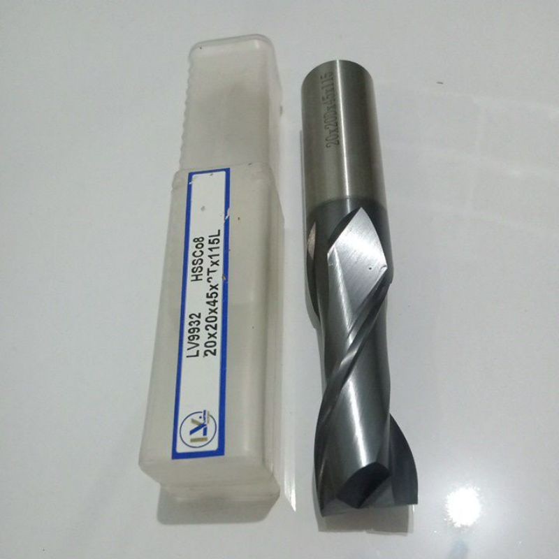 ENDMILL 20 2flute long 115 ENDMILL  HSS 20MM 2FLUTE MERK LV