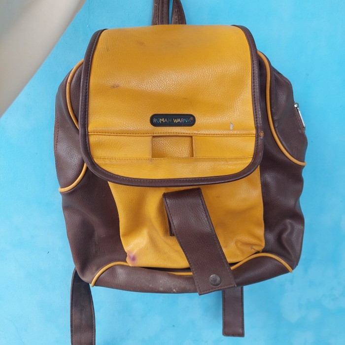 Ransel Wanita / Anak Perempuan Rumah Warna Preloved Murah