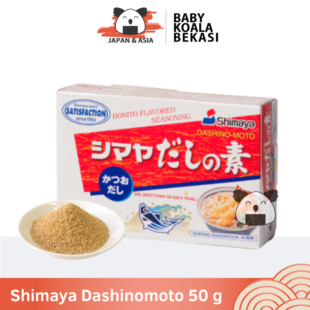 

SHIMAYA DASHI NO MOTO Katsuodashi Kaldu Ikan 50 g │ Bukan Marutomo Hondashi - Bekasi