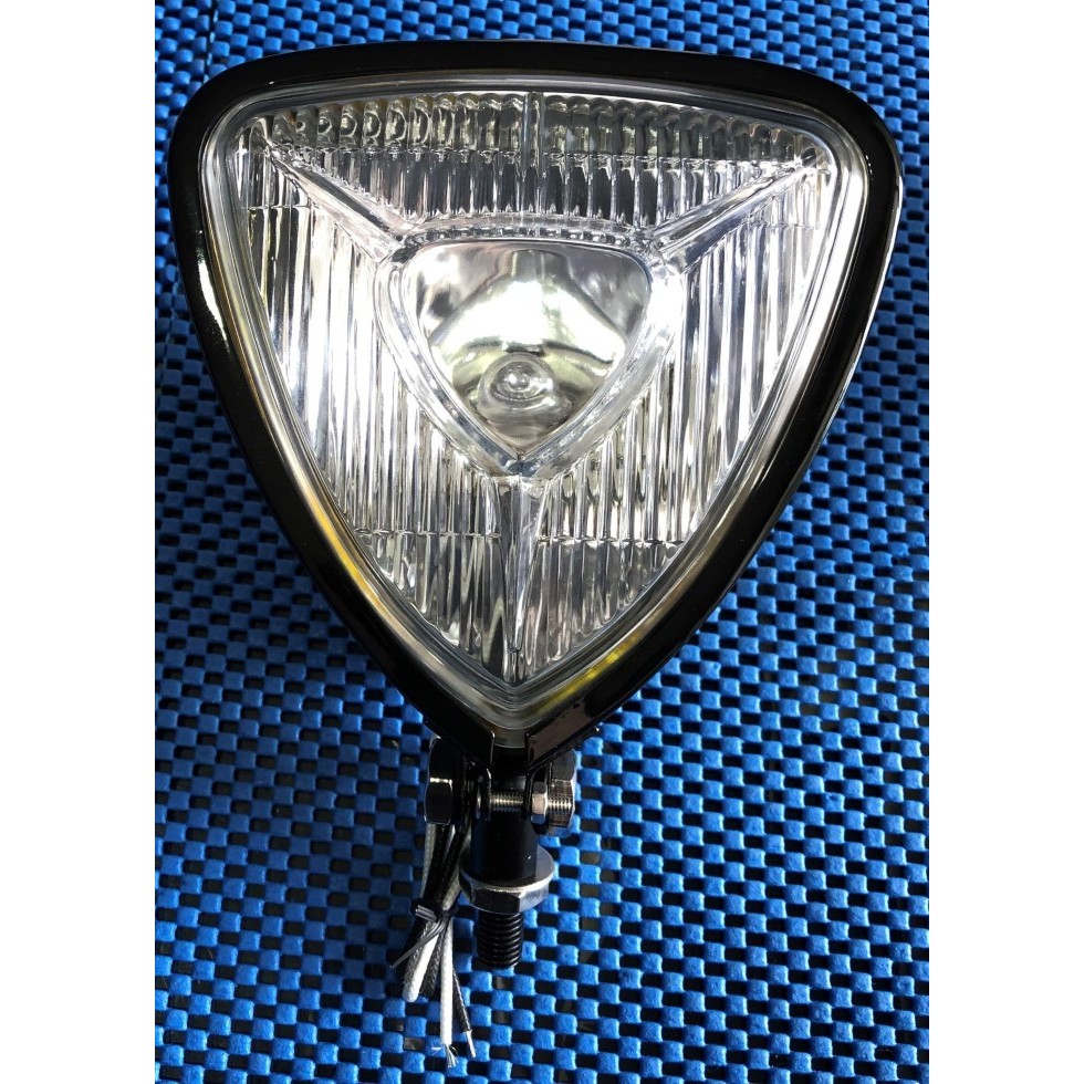 LAMPU KEPALA Headlamp triangle short HARLEY DAVIDSON black