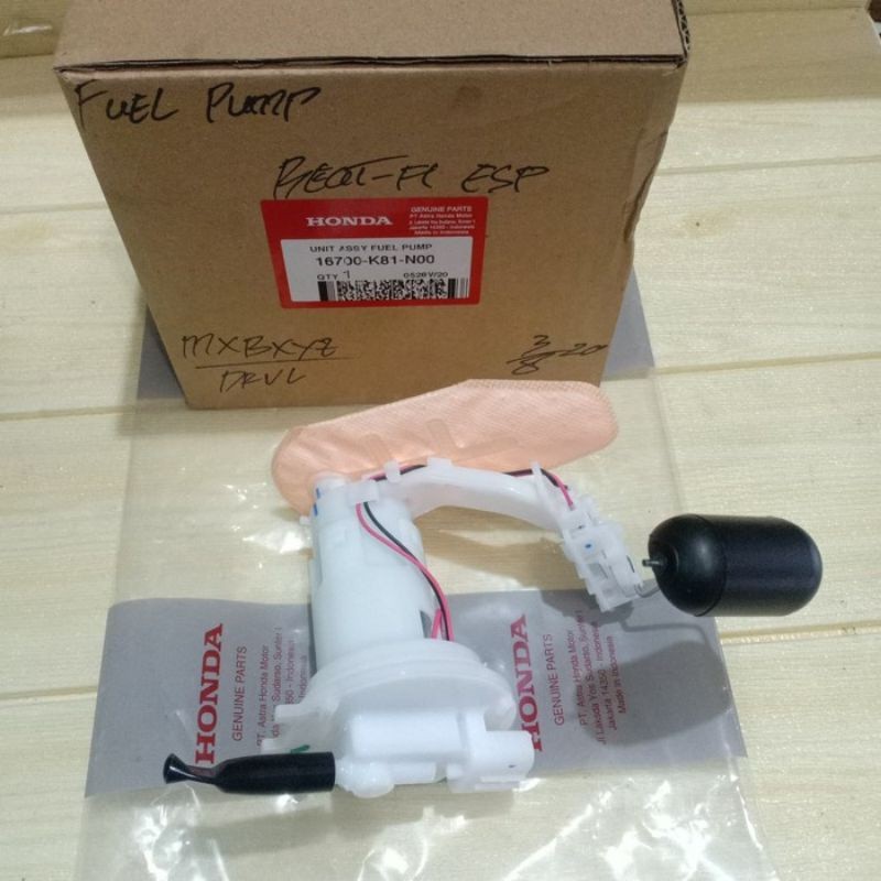 Fuel Pump Beat Esp Beat Pop Original 16700K81N00