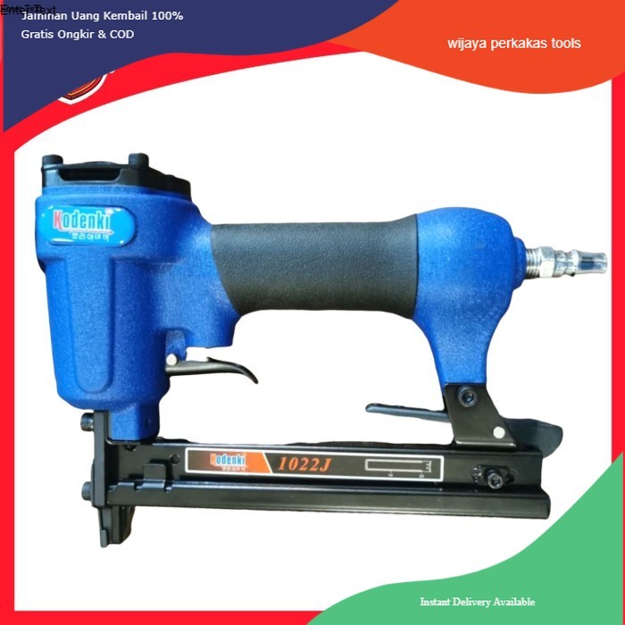

Kodenki 1022j Air Nailer gun Paku Tambak u Staples Stapler Angin mesin