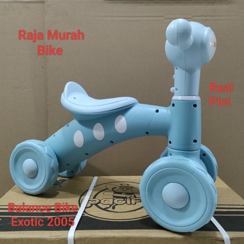 CF76YT Sepeda Balance Bike Exotic ET2005 Sepeda Balance Bike Push Bike Exotic 2005