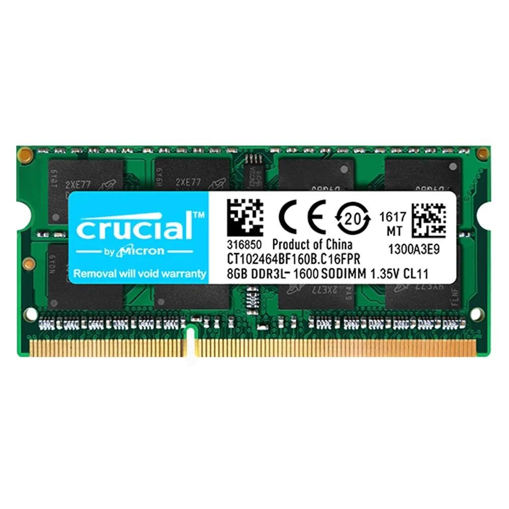 RAM Sodimm DDR3L 4GB 8 GB 16 GB 1066 1333 1600 MHZ Memory 1.35V PC3L 8500 10600 12800 for Laptop Mem