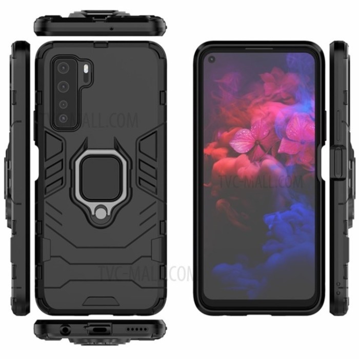 CASE HUAWEI NOVA 7 / NOVA 7 SE RUGGED ARMOR ROBOT STANDING IRING - NOVA 7 SE  #WSDIRC