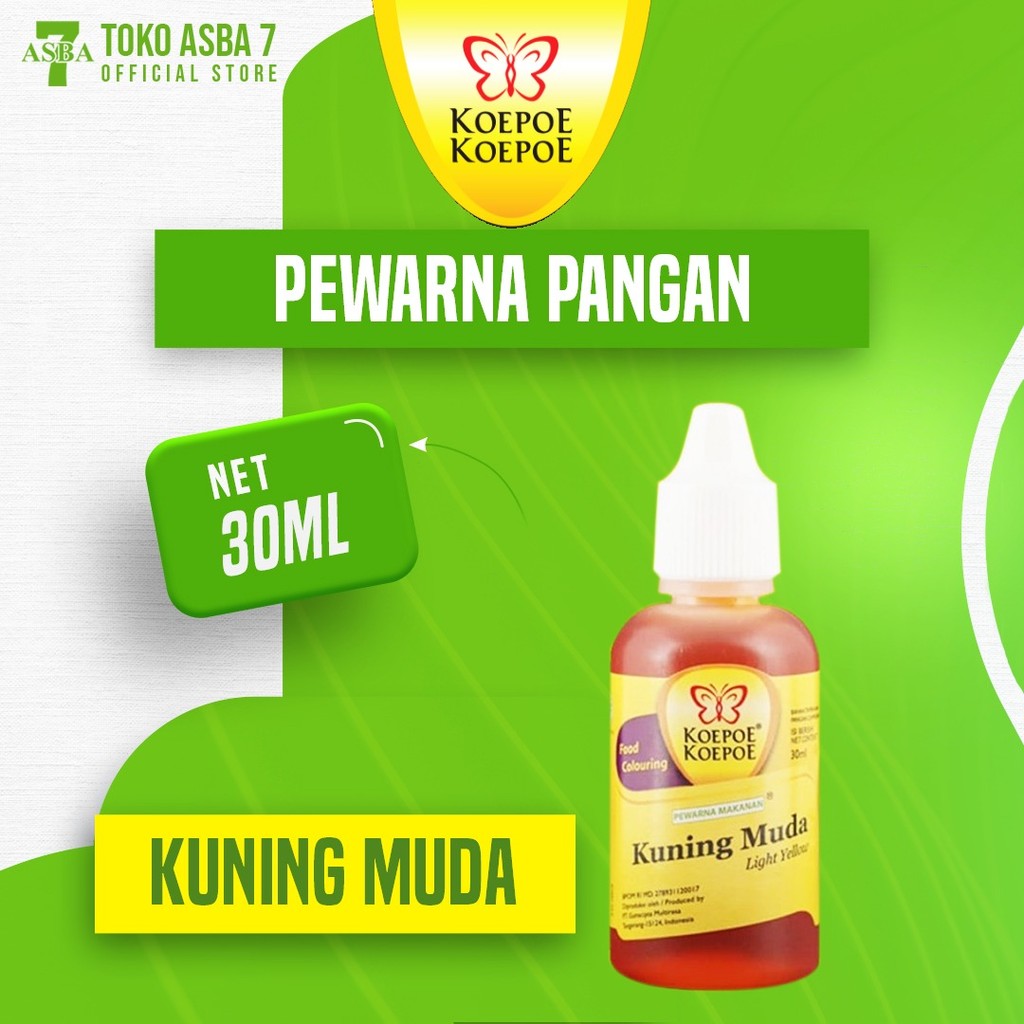 

KOEPOE KOEPOE PEWARNA PANGAN KUNING MUDA 30ML