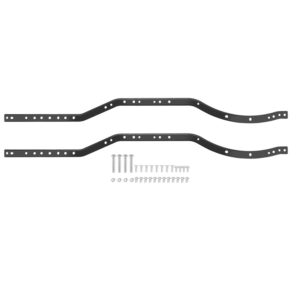 2Pcs/Set Steel Chassis Frame Rails for AXIAL SCX10 90027 SCX10 II 90046 90047 RC Car Crawler Truck V