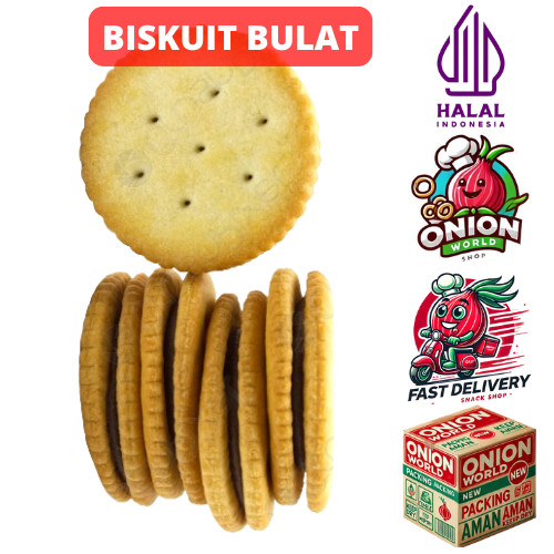 

UWD BISKUIT BULAT 250gr Biskuit Bulat Kecil Biskuit Kiloan Termurah Biskuit Kaleng Biskuit Stick