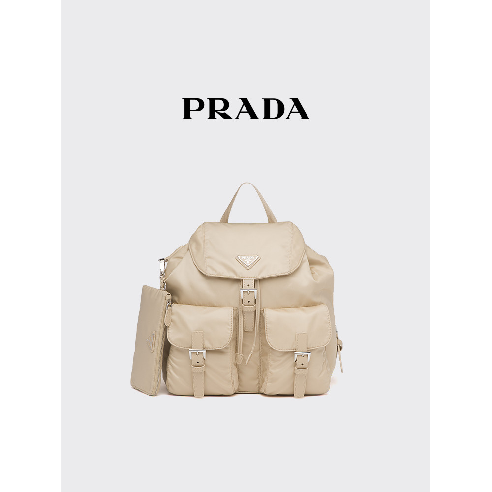 Prada/Prada Women's Re-Nylon Medium Backpack with Pouch
