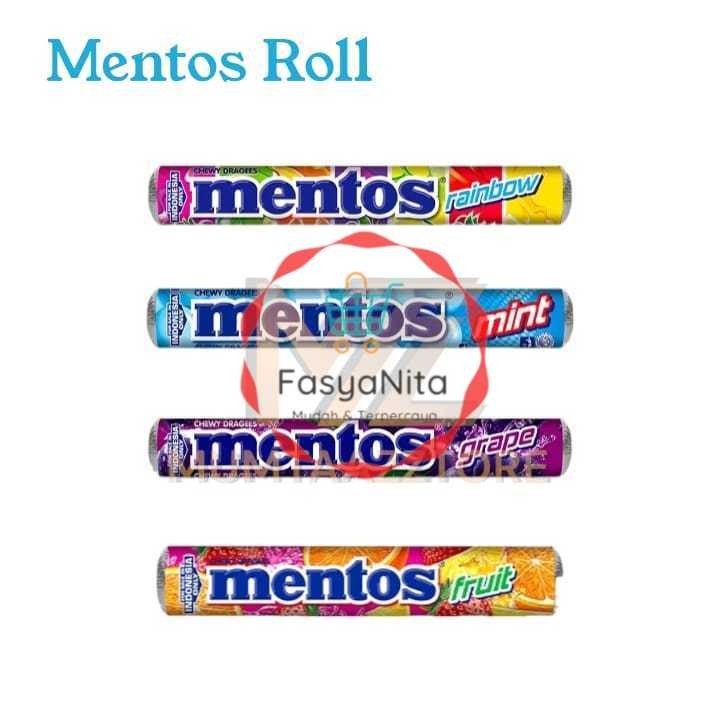 

PERMEN MENTOS ROLL 29g | 1 ROLL - Fasyanita Denpasar