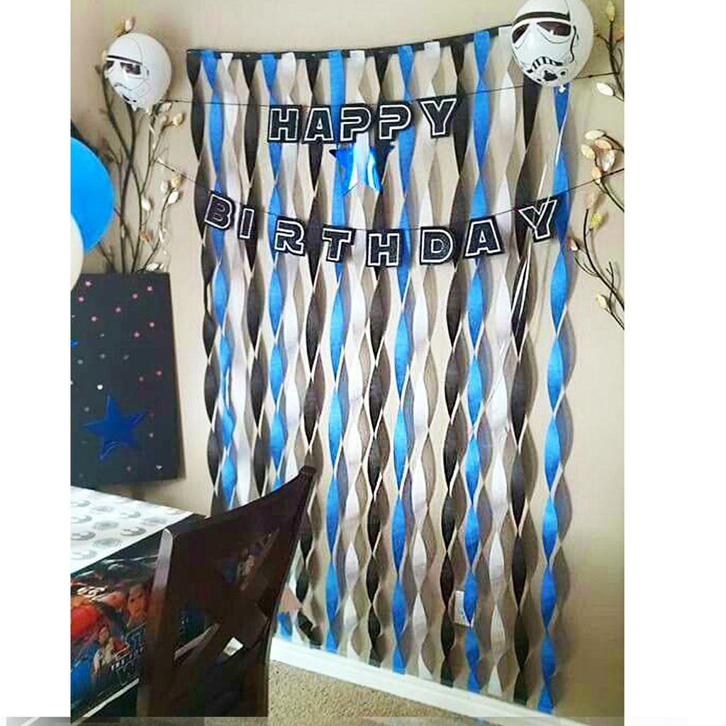 

Balonasia Dekorasi Streamer Kertas Krep (Birumuda, Hitam, Putih)