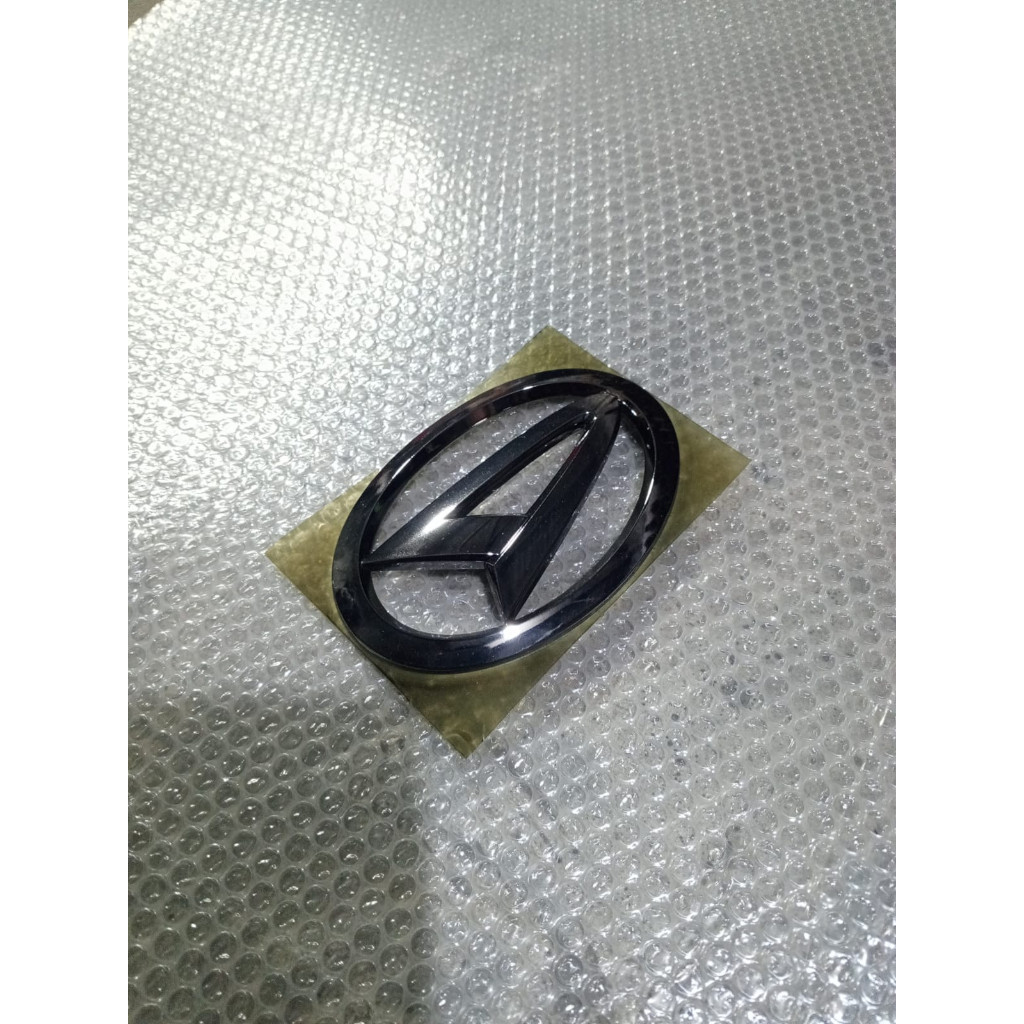 logo emblem daihatsu black chrome