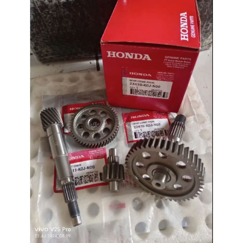 Gigi Rasio Set Genio Beat Fi ESP 2020 Gear Rasio Set Genio