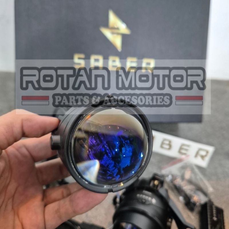 FOGLAMP BILED 2 INCH SABER SR 80S/ SABER SR80S / SABER SR 80 S FOGLAMP BILED 2 IN Viral SR80 S 5500K