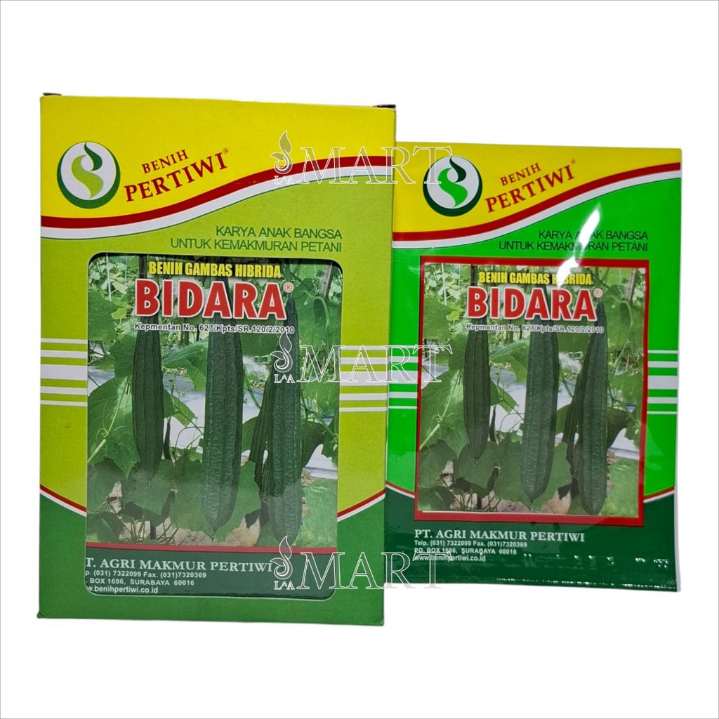 Benih Oyong Gambas Bidara F1 Isi 10 Gram Cap Benih Pertiwi