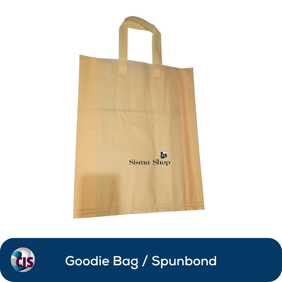 

Goodie Bag 38X45X8 Warna Gading - Tas Spunbond 38 X 45 X 8 Gading