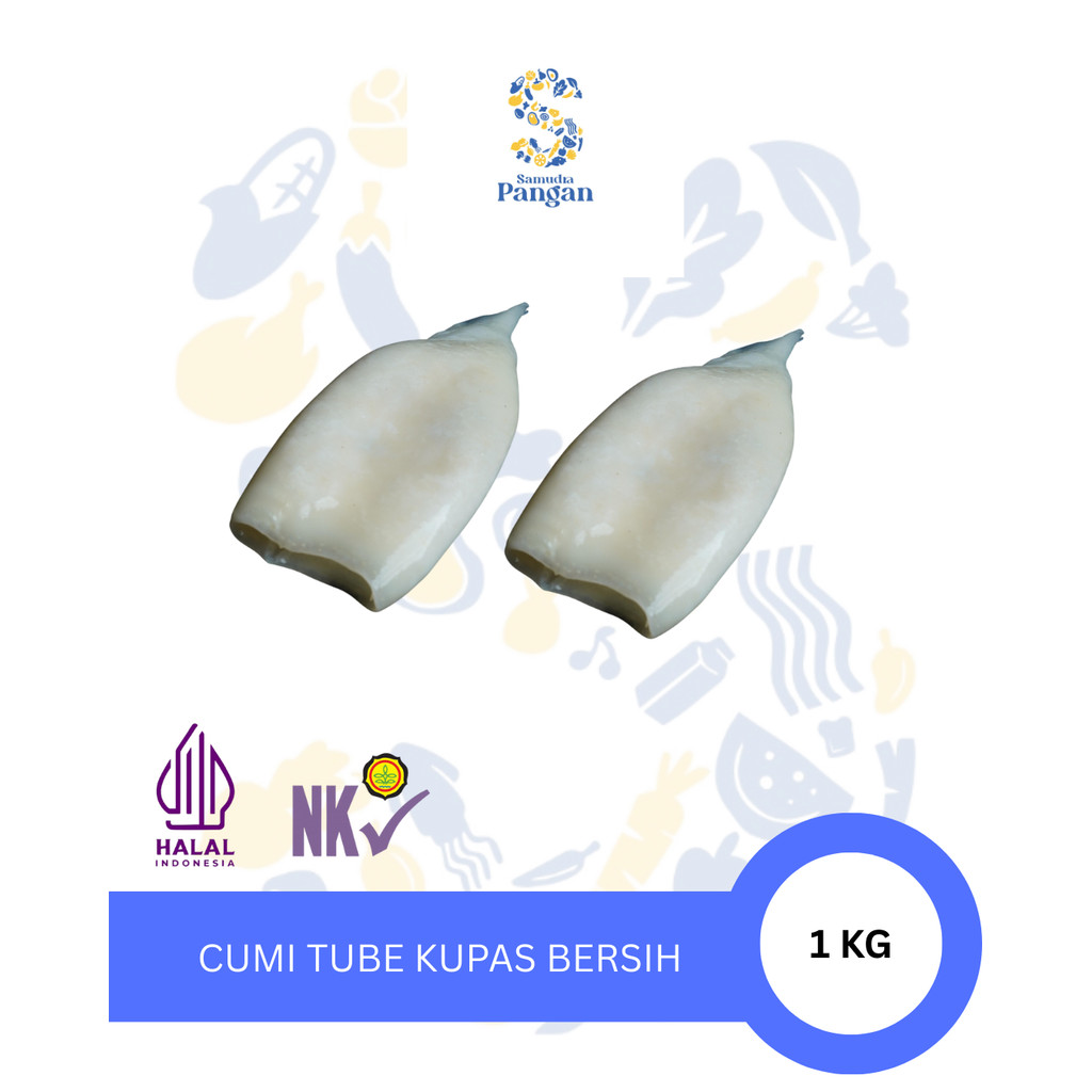 

Cumi Tube / Cumi Kupas Bersih 1kg