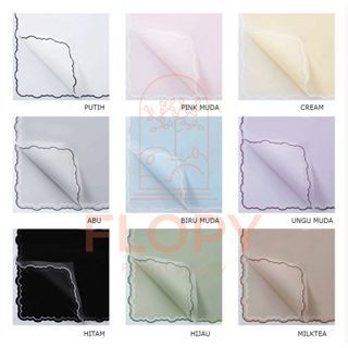 

[20 lembar] Cellophane List Renda Flower Wrap - FWBB