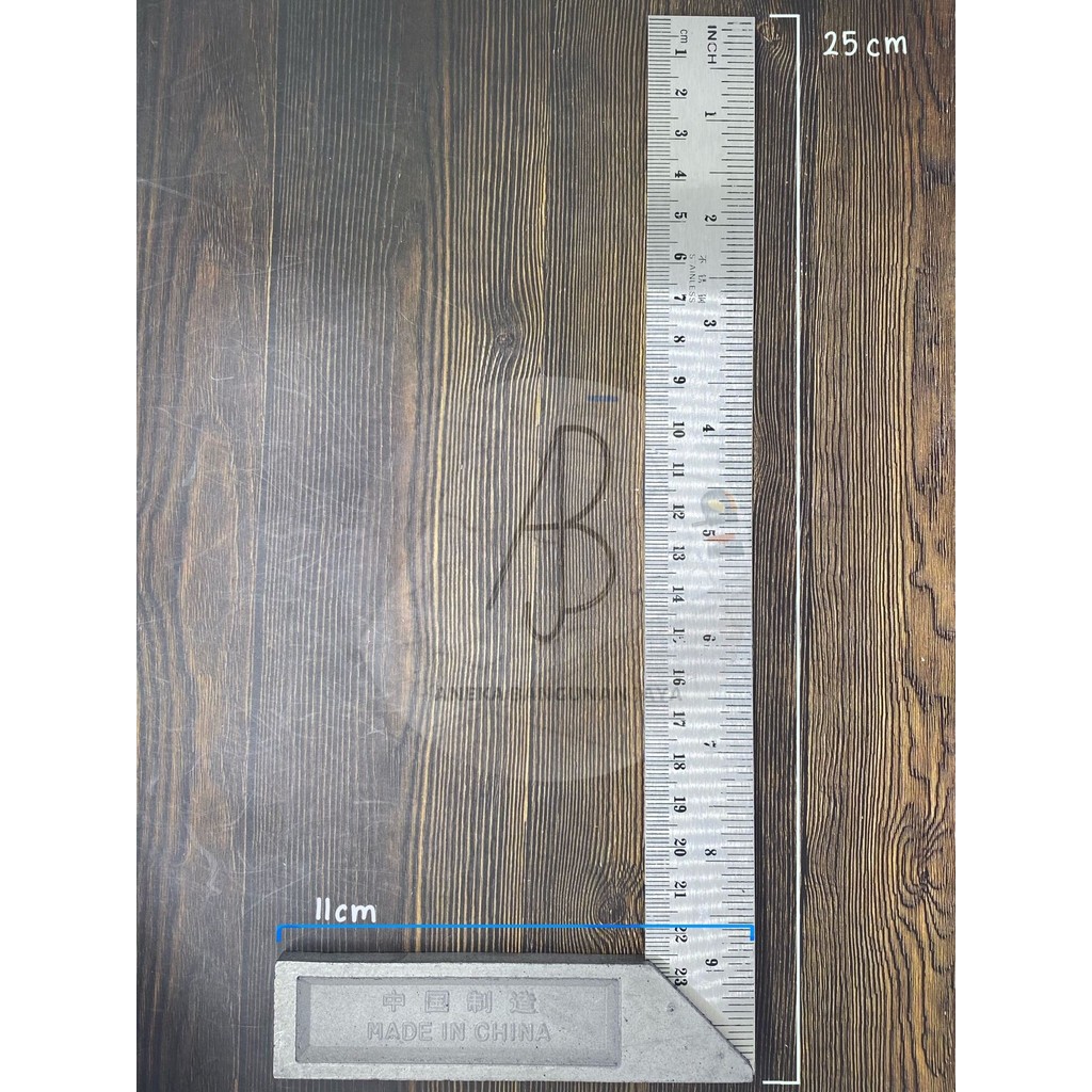 

Penggaris Siku Tukang 10inch / Siku Meter Murah 10inch (25cm)