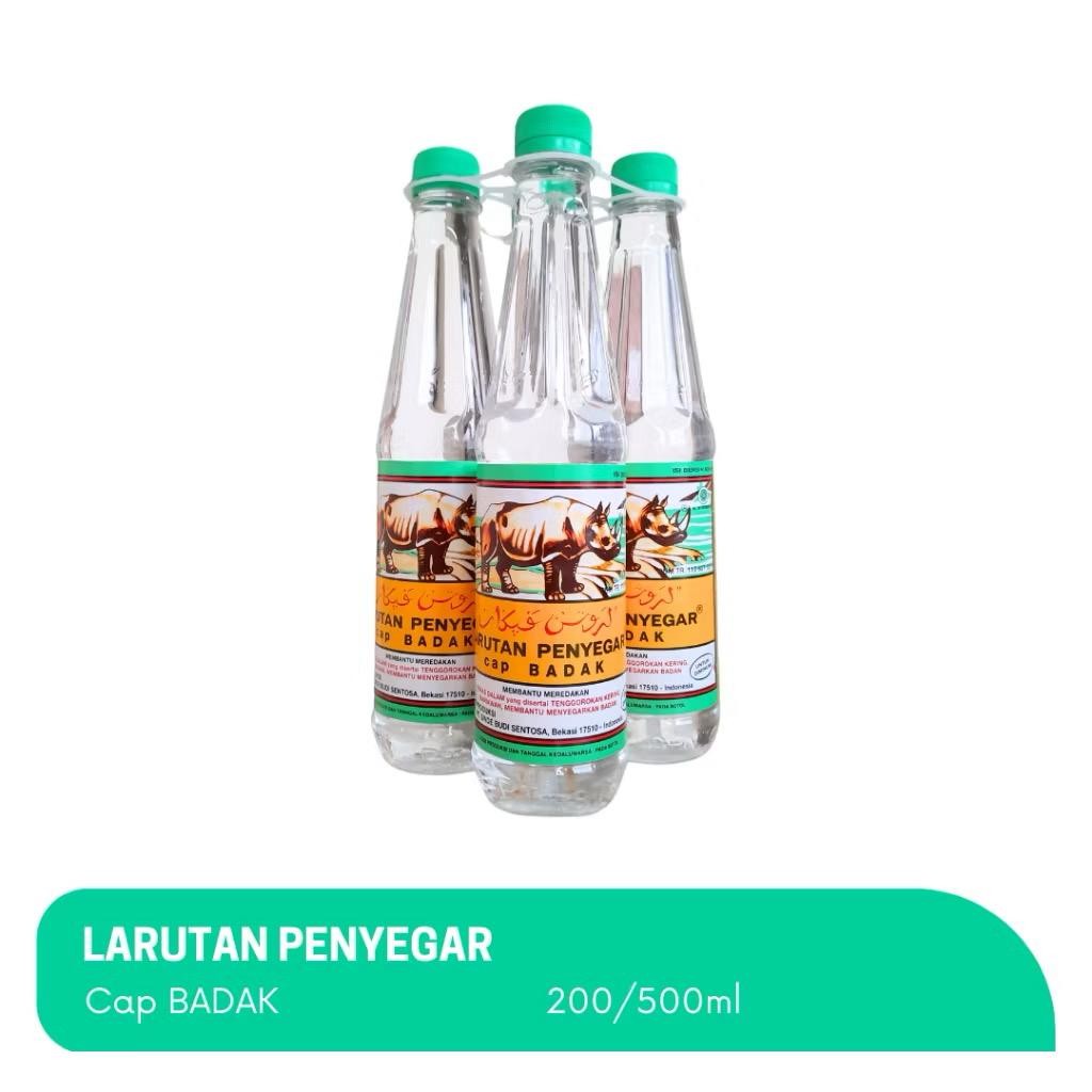 

Larutan Penyegar Cap Badak 200 ml / 500 ml