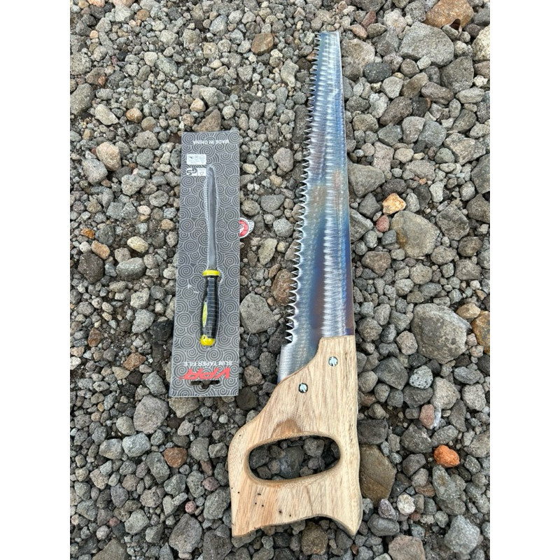 Paket Hemat Satu set gergaji kayu + Kikir Karet Siap Pakai Kualitas Bagus