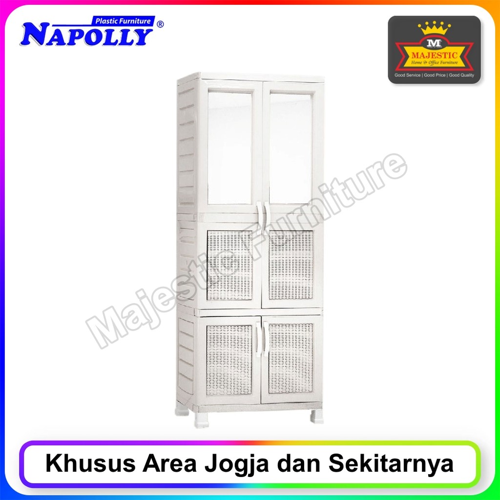 Lemari Plastik Napolly CABRO 5G11 2C (Jogja)