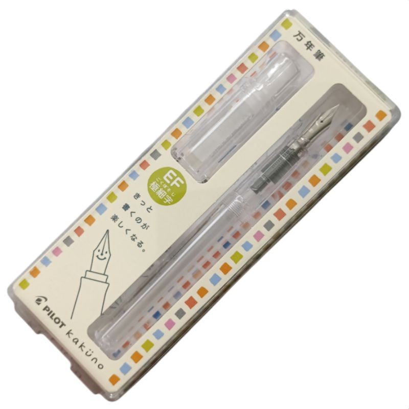 

Pilot Fountain Pen Kakuno EF/F/M Pena Kakuno FKA-1SR-NC