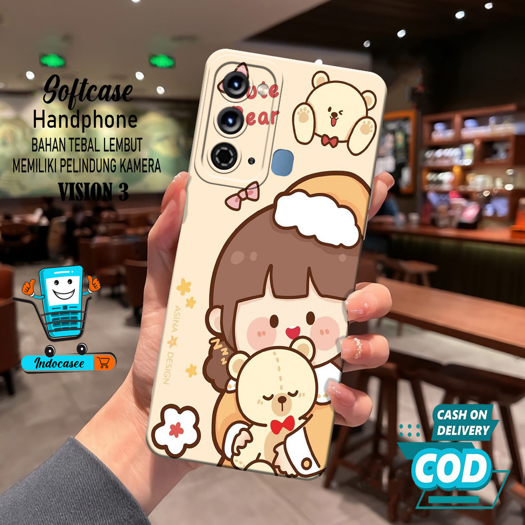 Case Hp Itel Vision 3 - Softcase Itel Vision 3 Terbaru - Casing Itel Vision 3 - Kesing Itel Vision 3