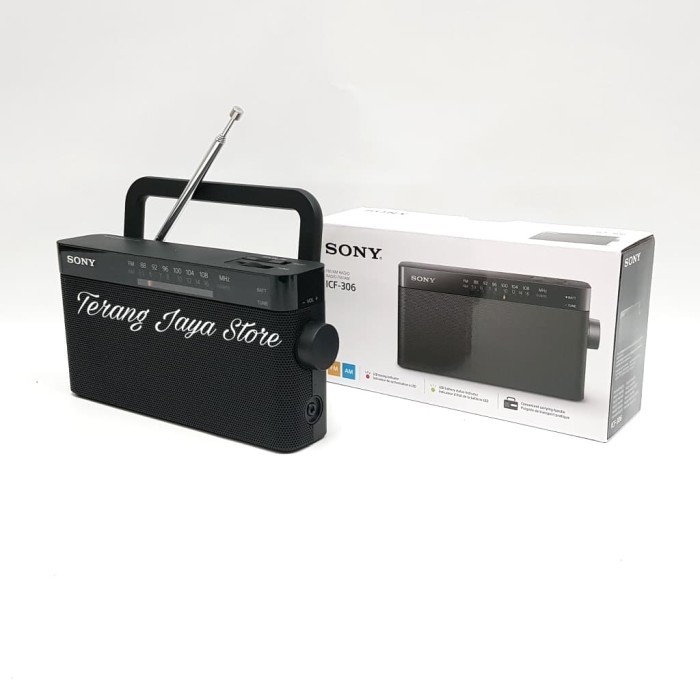 Radio Portable Sony FM/AM ICF-306 - ICF-19