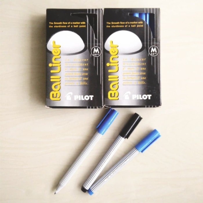 

[Best Seller] PULPEN BALL LINER 0.8 PILOT - Biru