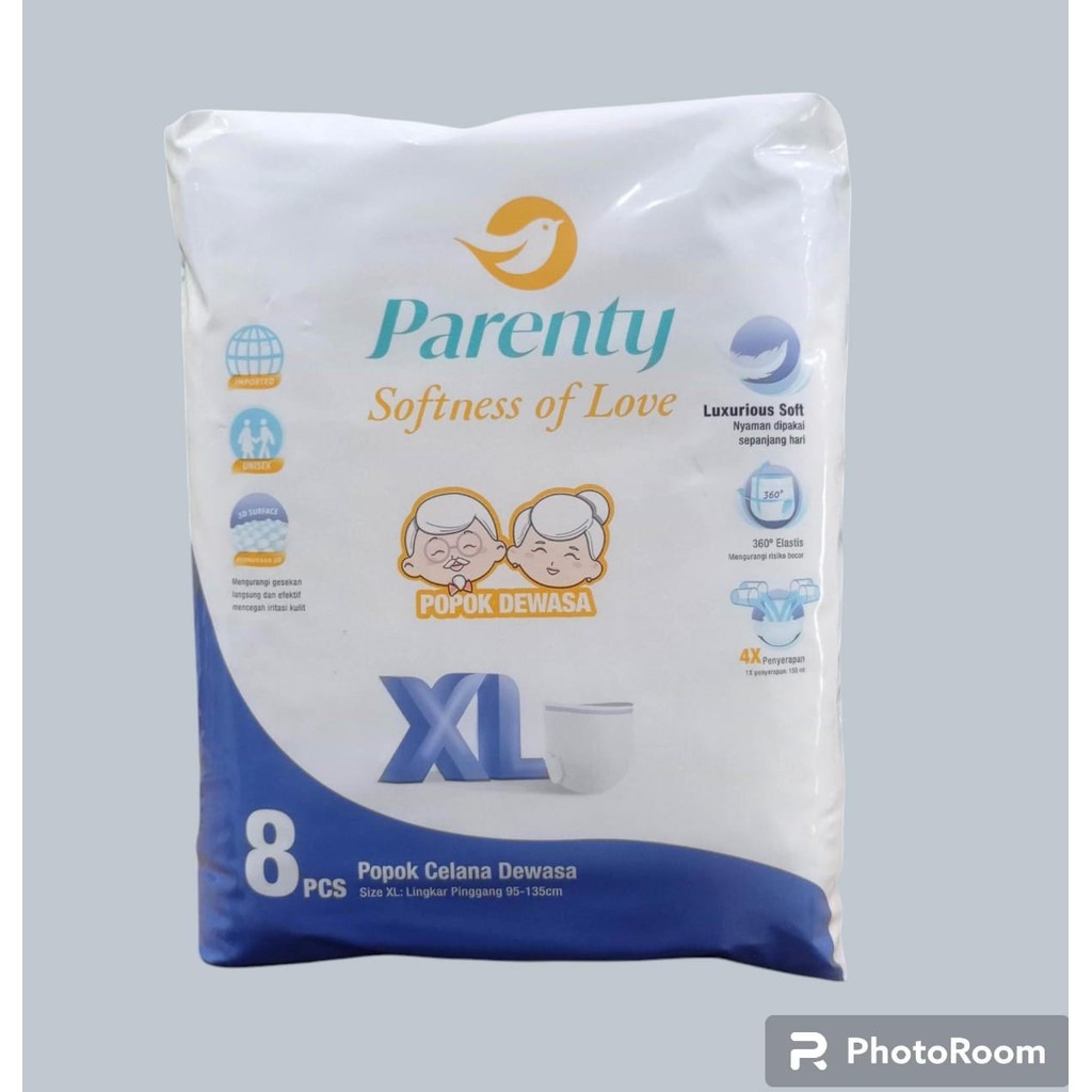 Parenty Adulty Pants Soft | Parenty Popok Dewasa | Type Pants XL6