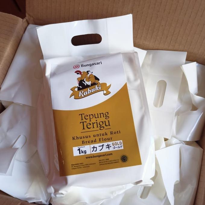 

Kabuki Gold Tepung Terigu Khusus Roti 1Kg - Kemasan Repack