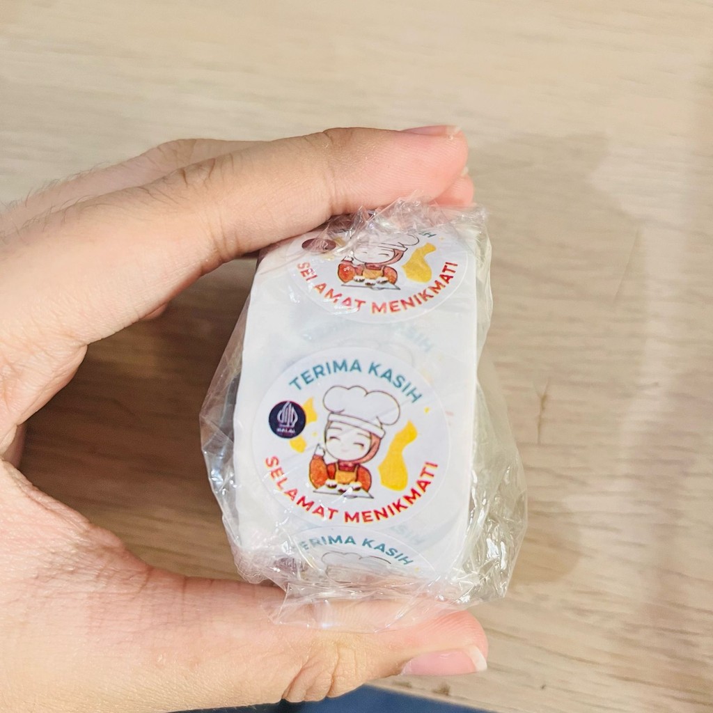 

Sticker Label Selamat Menikmati - Stiker Bulat 2.5cm - Orange