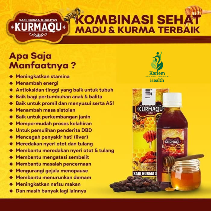 

KURMAQU Sari Kurma Madu AsliAtasi BerbagaiMacam Penyakit Obat Infeksi Lambung Obat AsamLambungTinggi