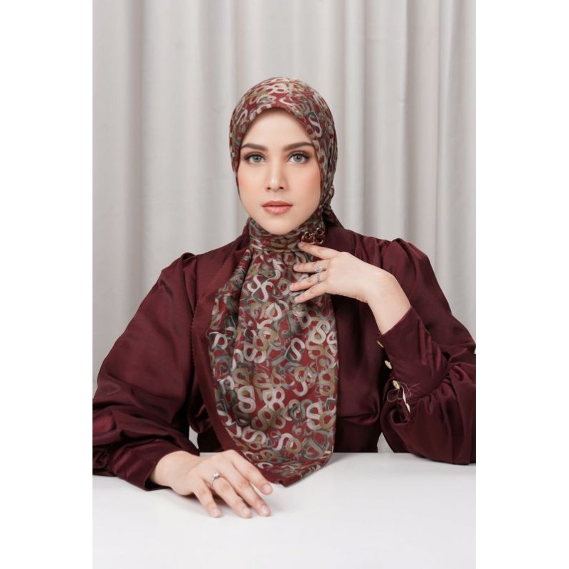 Ready - Buttonscarves SAMLA Series Voal Laser-Cut Premium