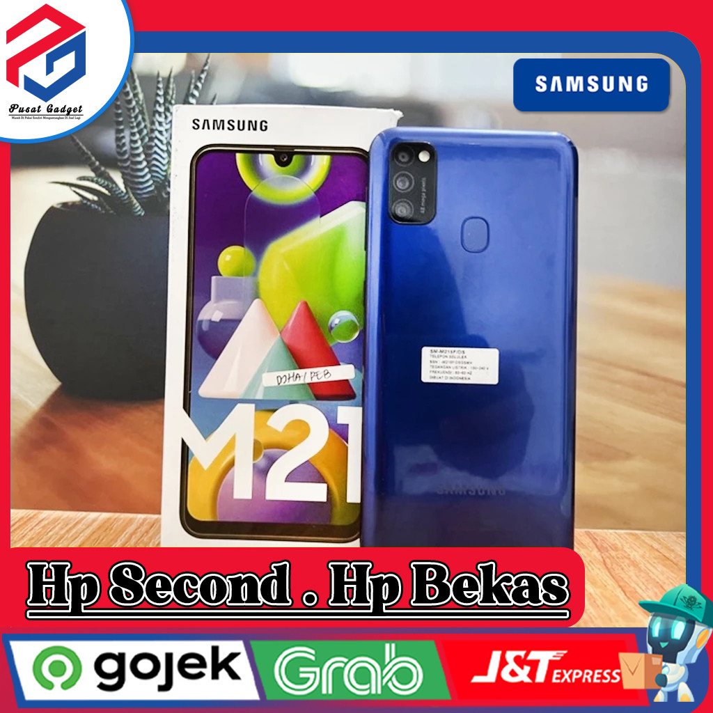 Samsung M21 | M22 Ram 4/64GB | Ram 6/128GB Second  Grade A