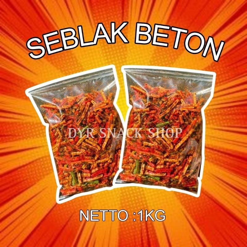 

COD - Seblak beton pedas viral yang bikin ketagihan bikin lidah bergoyang berat 1kg