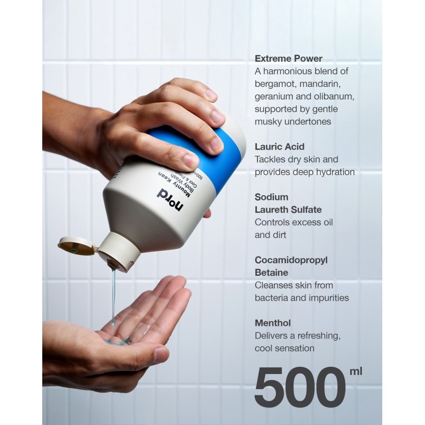 Nord For Men Personal Care Kit (Face Wash Glacier Pete & Body Wash Mounty Kean)