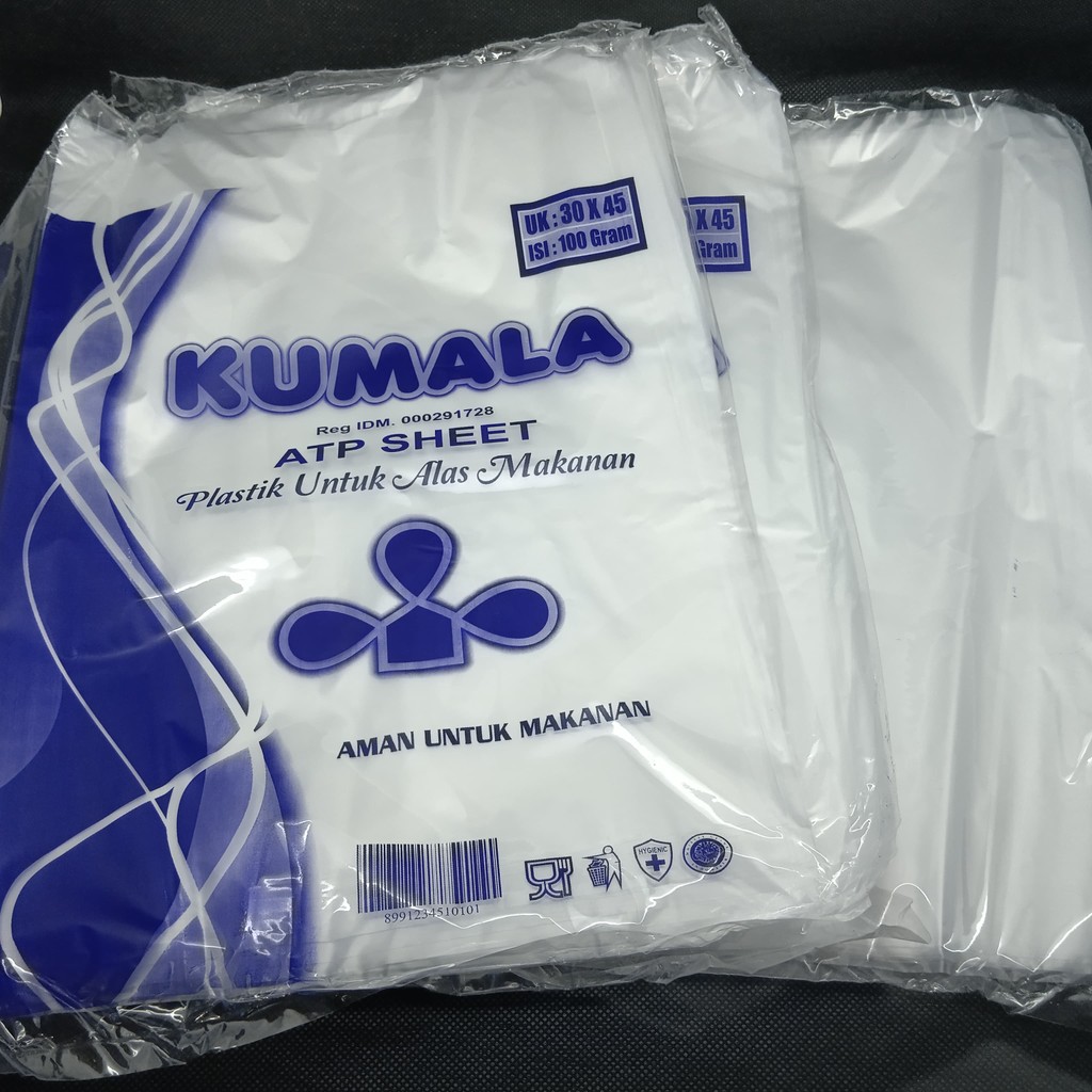 Plastik ATP Sheet 30x45 / Alas Plastik Anti Panas Kumala 100 Gram / Lembaran Alas Bubur Makanan Nasi